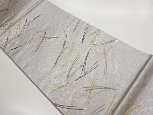 JAPANESE KIMONO / FUKURO OBI / WOVEN PINE 